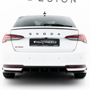Maxton stražnji difuzor za Skoda Octavia Sportline Liftback / Combi Mk4 Facelift