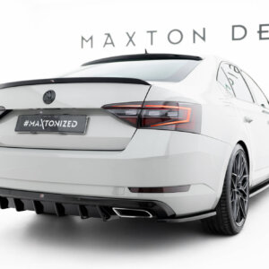 Maxton stražnji difuzor za Skoda Superb Liftback / Combi Mk3