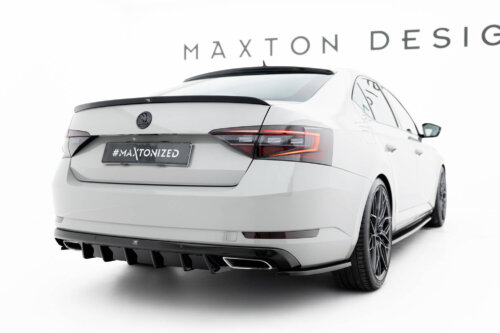 Maxton rear diffuser for Skoda Superb Liftback / Combi Mk3