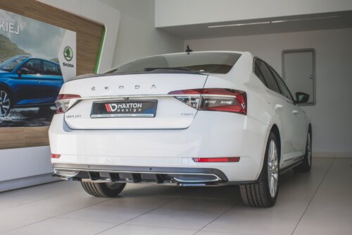 Maxton rear diffuser for Skoda Superb Liftback / Combi Mk3 FL