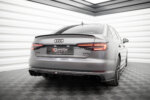 Maxton rear diffuser V.1 for Audi A4 S-line B9 (Version with dual exhaust tips on one side)