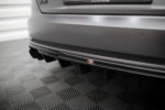 Maxton rear diffuser V.1 for Audi A4 S-line B9 (Version with dual exhaust tips on one side)