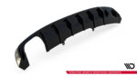 Maxton rear diffuser V.1 for Audi A4 S-line B9 (Version with dual exhaust tips on one side)