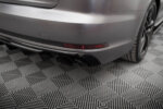 Maxton rear diffuser V.1 for Audi A4 S-line B9 (Version with single exhaust tips on both sides)