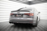 Maxton rear diffuser V.1 for Audi A4 S-line B9 (Version with single exhaust tips on both sides)