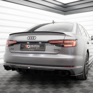 Maxton stražnji difuzor V.1 za Audi A4 S-line B9 (Version with single exhaust tips on both sides)