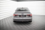 Maxton rear diffuser V.1 for Audi A4 S-line B9 (Version with single exhaust tips on one side)