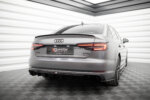 Maxton rear diffuser V.1 for Audi A4 S-line B9 (Version with single exhaust tips on one side)