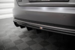Maxton rear diffuser V.1 for Audi A4 S-line B9 (Version with single exhaust tips on one side)