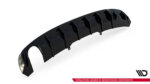 Maxton rear diffuser V.1 for Audi A4 S-line B9 (Version with single exhaust tips on one side)
