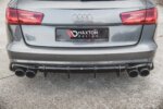 Maxton rear diffuser V.1 for Audi S6 C7 Facelift