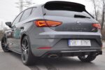 Maxton rear diffuser V.1 for Seat Leon Cupra Mk3 FL Hatchback