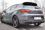 Maxton rear diffuser V.1 for Seat Leon Cupra Mk3 FL Hatchback