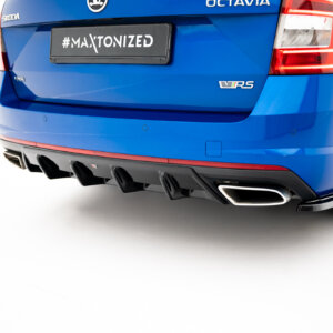 Maxton stražnji difuzor V.1 za Skoda Octavia RS Mk3 / Mk3 FL Hatchback / Estate