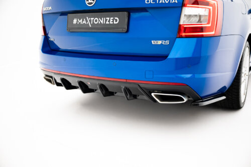 Maxton rear diffuser V.1 for Skoda Octavia RS Mk3 / Mk3 FL Hatchback / Estate