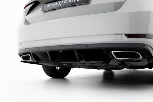 Maxton rear diffuser V.1 for Skoda Superb Liftback / Combi Mk3