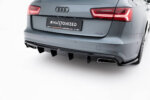 Maxton rear diffuser V.2 for Audi A6 / A6 C7 S-line/ S6 C7 Facelift
