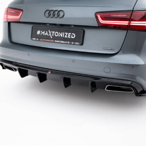 Maxton rear diffuser V.2 for Audi A6 / A6 C7 S-line/ S6 C7 Facelift