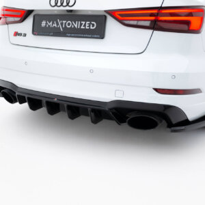 Maxton rear diffuser V.2 for Audi RS3 Sedan 8V Facelift