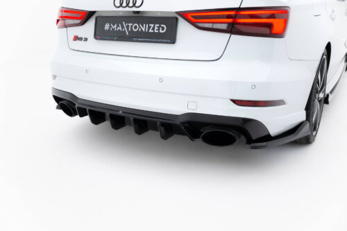 Maxton rear diffuser V.2 for Audi RS3 Sedan 8V Facelift