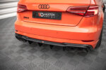 Maxton rear diffuser V.2 for Audi RS3 Sportback 8V Facelift