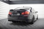 Maxton rear diffuser V.2 for BMW 5 M-Pack F10 / F11 (Version with double exhaust on one side)