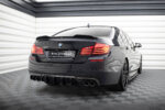 Maxton rear diffuser V.2 for BMW 5 M-Pack F10 / F11 (Version with two double exhausts)