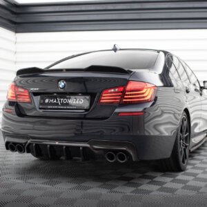 Maxton stražnji difuzor V.2 za BMW 5 M-Pack F10 / F11 (Version with two double exhausts)