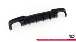 Maxton rear diffuser V.2 for BMW 5 M-Pack F10 / F11 (Version with two double exhausts)