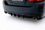 Maxton rear diffuser V.2 for BMW 5 M-Pack F10 / F11 (Version with two single exhausts)