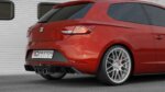 Maxton rear diffuser V.2 for Seat Leon Cupra Hatchback Mk3 Facelift