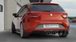 Maxton rear diffuser V.2 for Seat Leon Cupra Hatchback Mk3 Facelift