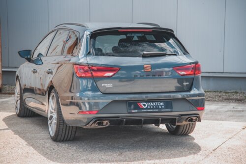 Maxton rear diffuser V.2 for Seat Leon Cupra ST Mk3 FL