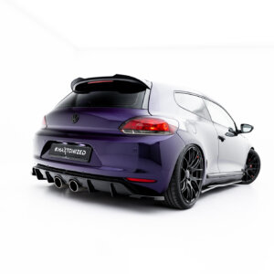 Maxton stražnji difuzor V.2 za Volkswagen Scirocco Mk3 (R32 Exhaust)