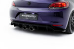 Maxton rear diffuser V.2 for Volkswagen Scirocco Mk3 (R32 Exhaust)