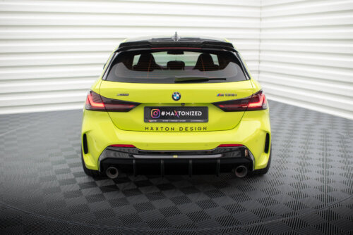 Maxton rear diffuser V.3 for BMW 1 F40 M-Pack/ M135i / 128ti (Version with single exhausts on two sides)