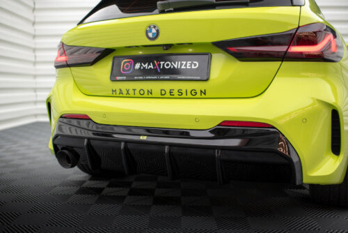 Maxton rear diffuser V.3 for BMW 1 M-Pack / 128ti F40 (Version with single exhaust tips on one side)