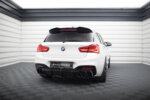 Maxton rear diffuser V.3 for BMW 1 M-Pack / M140i F20 Facelift (Version with dual exhausts on both sides)