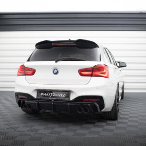Maxton stražnji difuzor V.3 za BMW 1 M-Pack / M140i F20 Facelift (Version with dual exhausts on both sides)