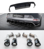 Maxton Rear Valance V.3 + Exhaust Tips Cupra Formentor VZ Mk1 / Mk1 Facelift