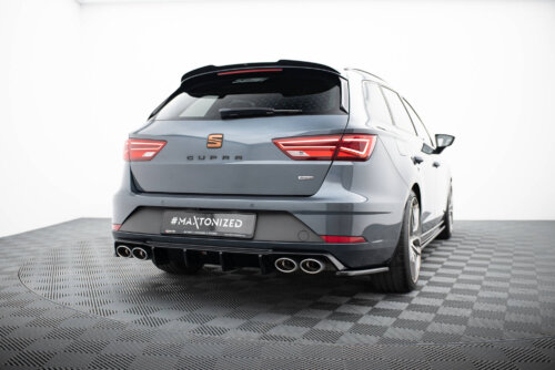 Maxton rear diffuser V.3 for Seat Leon Cupra ST Mk3 FL
