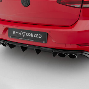 Maxton stražnji difuzor V.3 za Volkswagen Golf R Mk7 Facelift