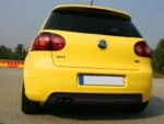 Maxton rear diffuser for Volkswagen Golf GTI Edition 30 Mk5 (with 1 exhaust hole, for GTI exhaust)