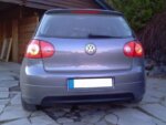 Maxton rear diffuser for Volkswagen Golf GTI Edition 30 Mk5 (without exhaust hole, for standard exhaust)