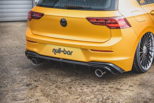 Maxton rear diffuser for Volkswagen Golf Hatchback Mk8 / Mk8 Facelift (GTI Look)