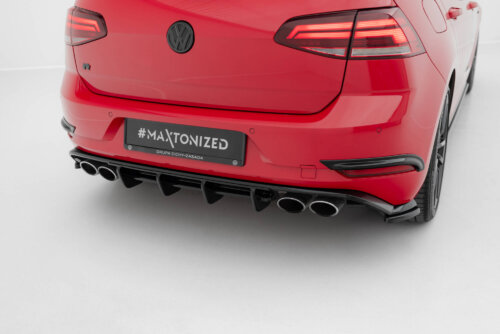 Maxton rear diffuser for Volkswagen Golf R Hatchback R Mk7 Facelift