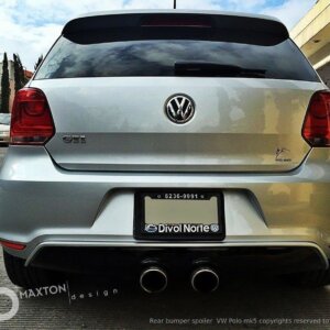 Maxton stražnji difuzor za Volkswagen Polo GTI Mk5