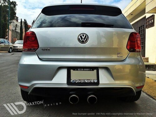 Maxton rear diffuser for Volkswagen Polo GTI Mk5