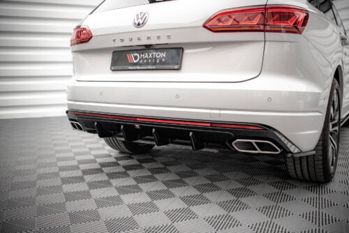 Maxton rear diffuser for Volkswagen Touareg R-line Mk3