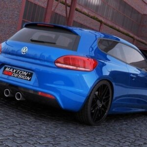 Maxton stražnji difuzor za VW Scirocco III R with 2 exhaust holes